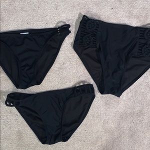 various bikini bottoms!